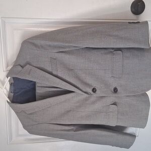 Izod Boys 2 piece Gray Suit sz 12